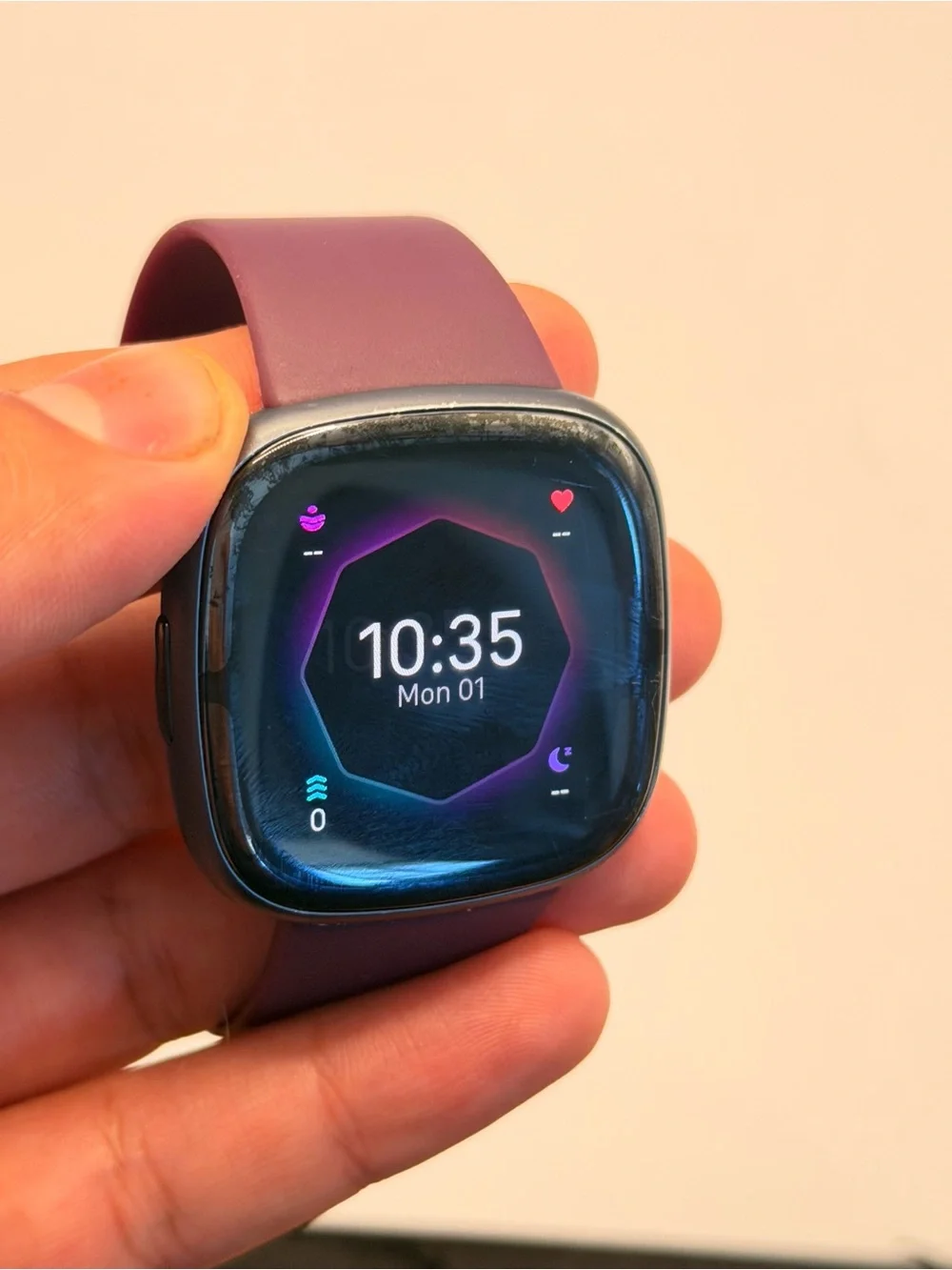 Fitbit Sense 2, Tested, Black, Very Good, New Band, Charger Included,